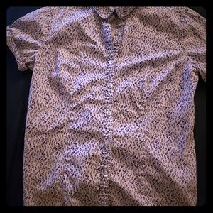 Blue patterned Shirt